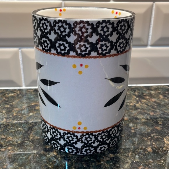 Temptations Black Old World Utensil Holder - Picture 2 of 6